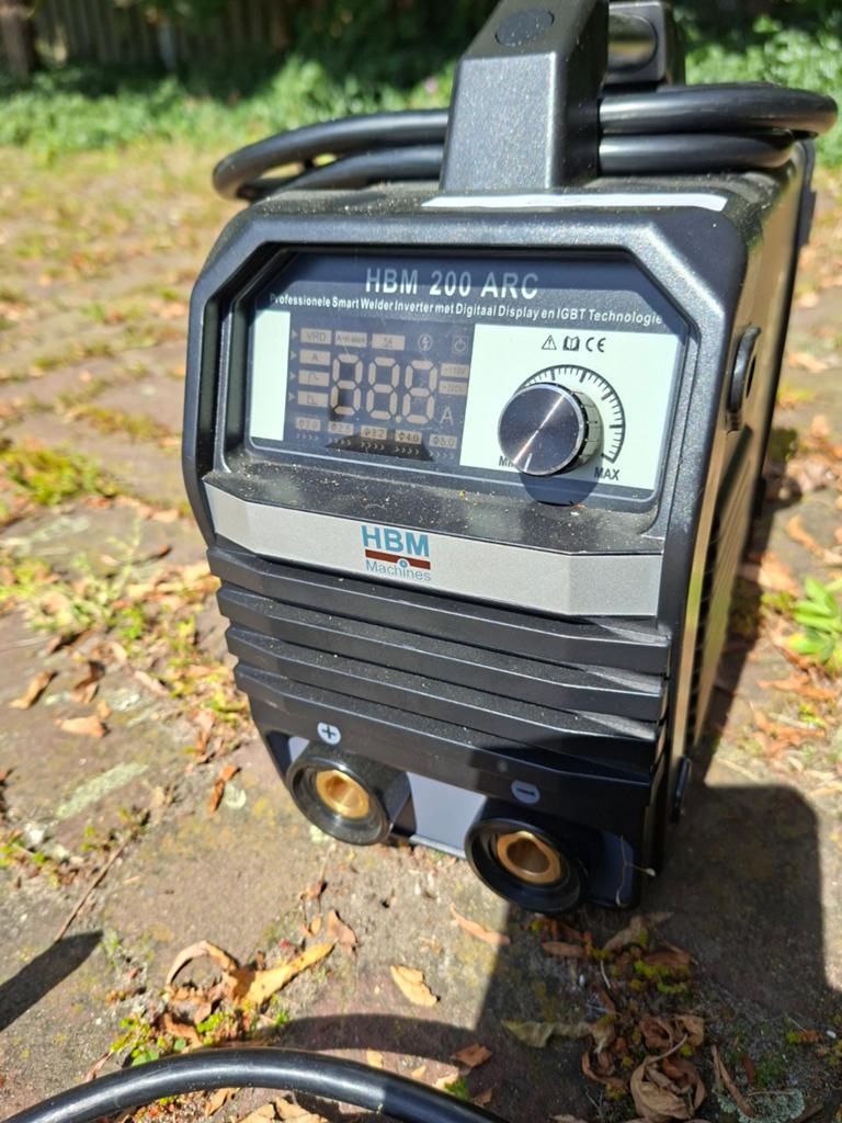 HBM 200 ARC Inverter Lasapparaat - Zo goed als nieuw, Ophalen, Zo goed als nieuw, 150 tot 250 ampère, Inverter