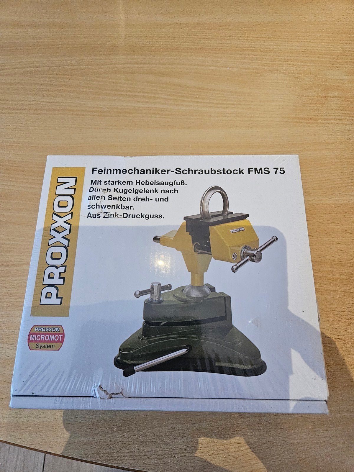 Proxxon FMS 75 bankschroef, Doe-het-zelf en Verbouw, Gereedschap | Handgereedschap, Verzenden, Nieuw, Bankschroef