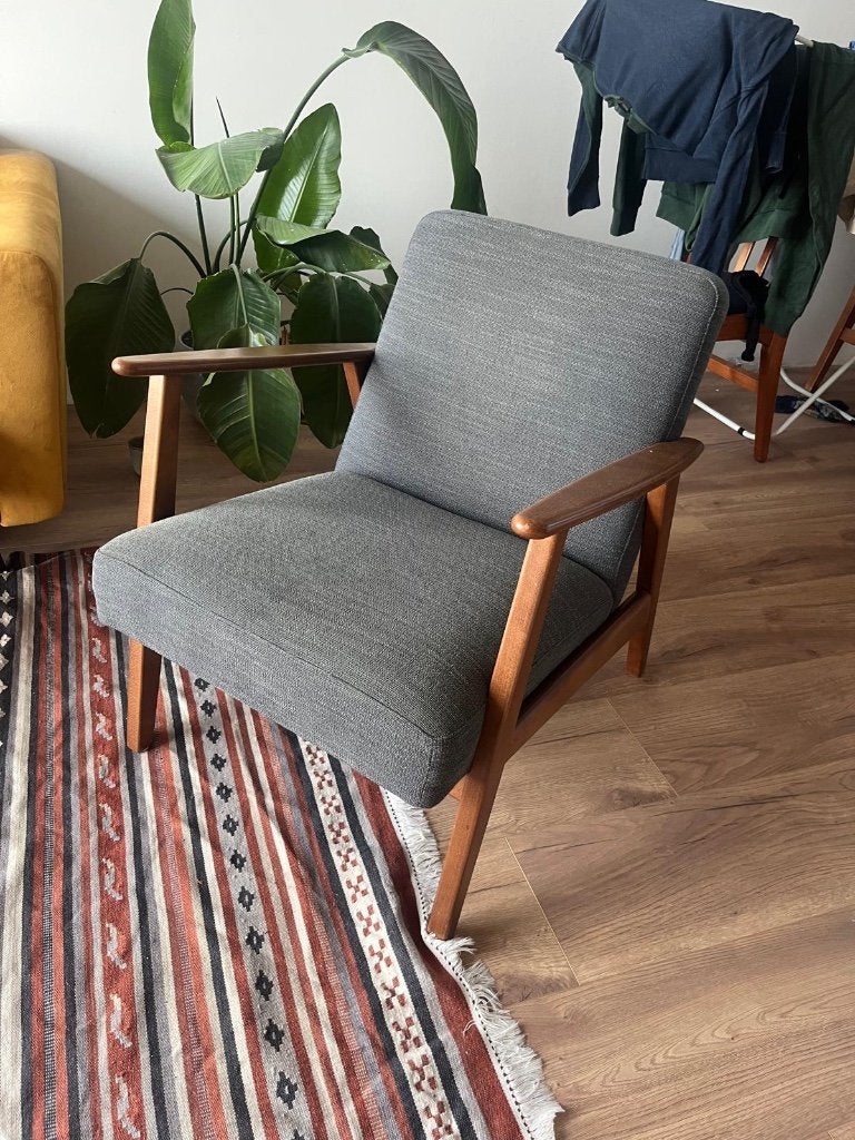 Ekenaset stoel Ikea, Huis en Inrichting, Fauteuils, Ophalen, Zo goed als nieuw, Stof
