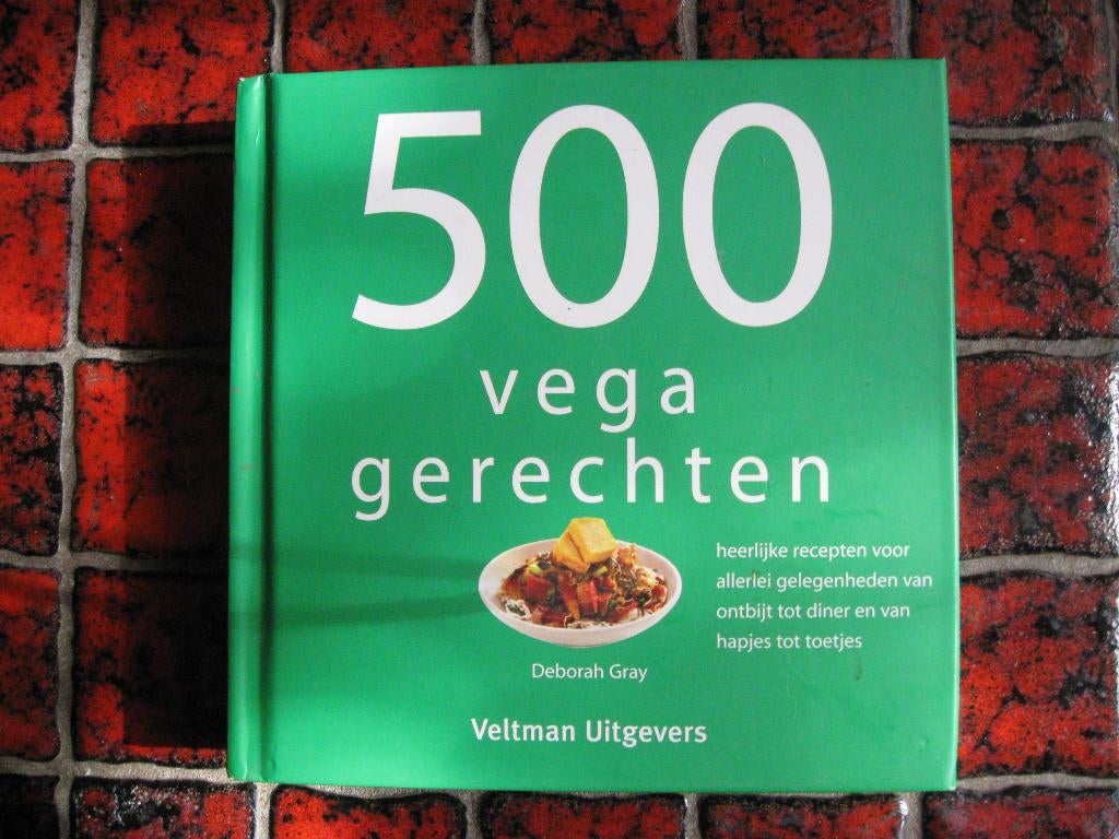 500 Vega gerechten door Deborah Gray., Vegetarisch, Ophalen of Verzenden, Zo goed als nieuw, Europa