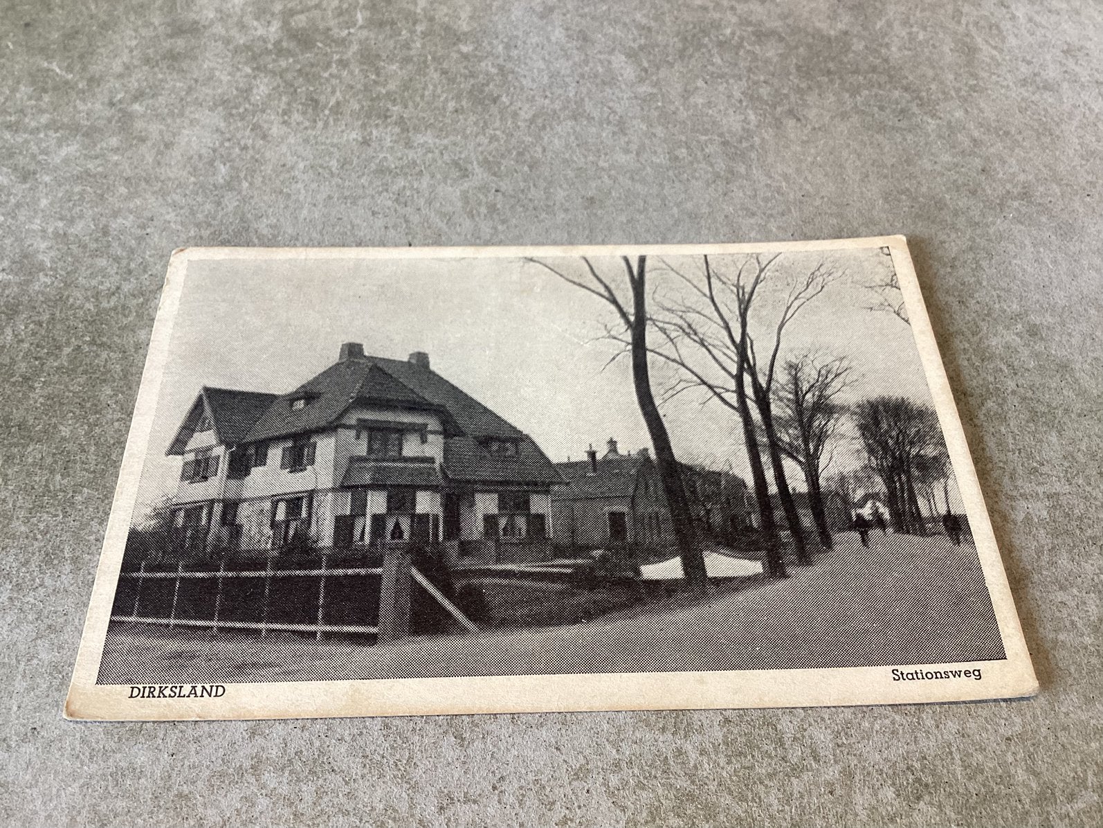 Dirksland.       Stationsweg, Ophalen of Verzenden