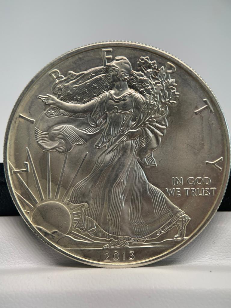 1Oz American Eagle 2013, Ophalen of Verzenden, Noord-Amerika, Zilver