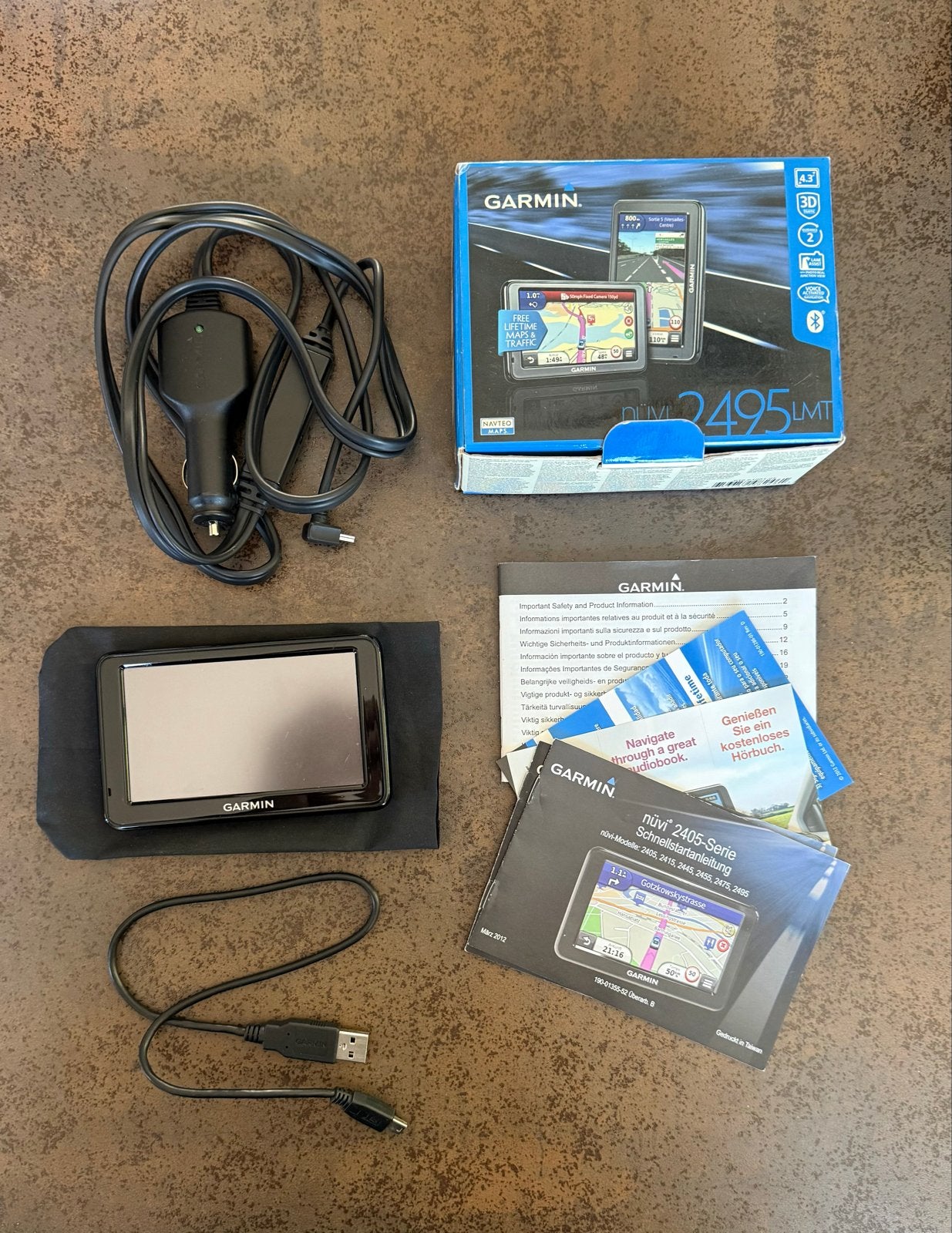 Garmin nüvi 2495 LMT Navigatiesysteem met Lifetime Maps, Auto diversen, Ophalen, Gebruikt