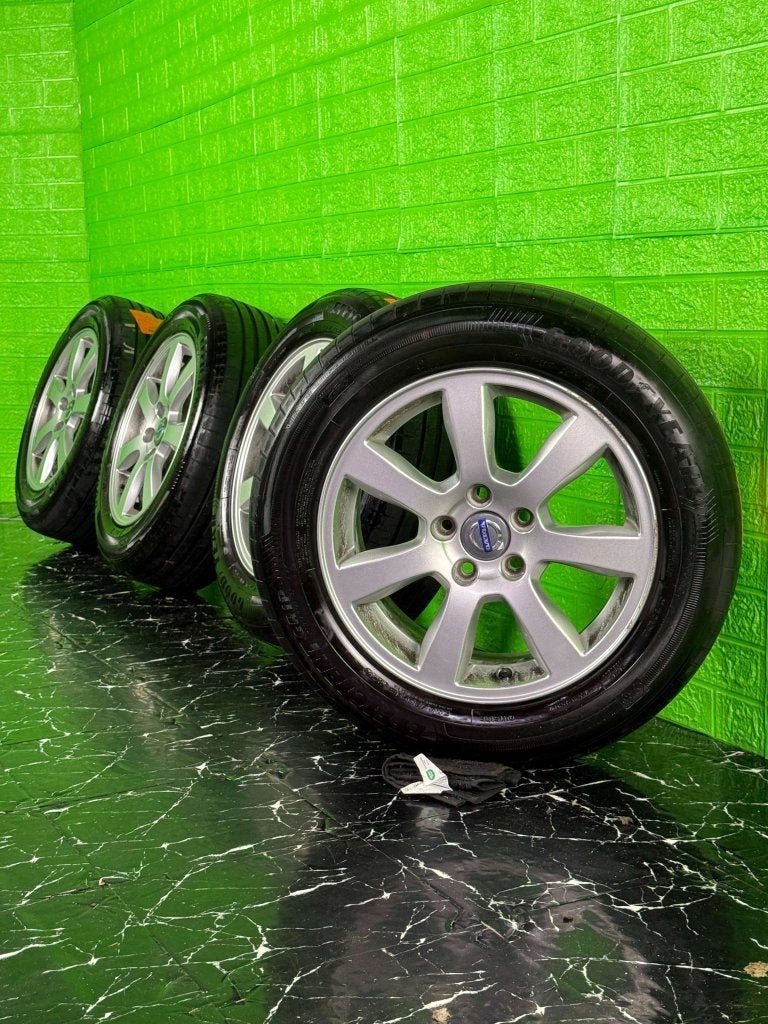Originele Volvo V70 V60 S60 velgen 16" 5x108 zomerset 6mm, Auto-onderdelen, Banden en Velgen, Niet ingevuld, Gebruikt, 16 inch