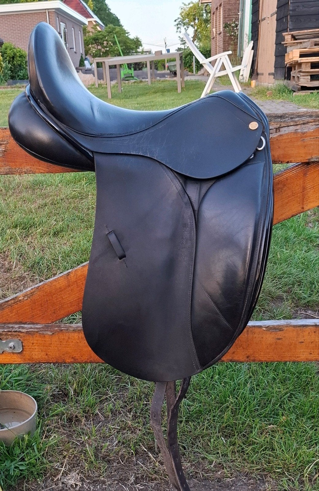 KM dressage de luxe 17,5 inch M/W boom, Ophalen of Verzenden, Zo goed als nieuw, Dressuur