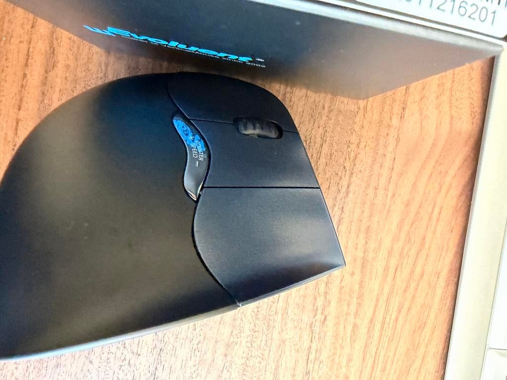 Evoluent 4 Draadloze Ergonomische Muis Rechtshandig Nieuw, Rechtshandig, Muis, Ergonomisch, Nieuw