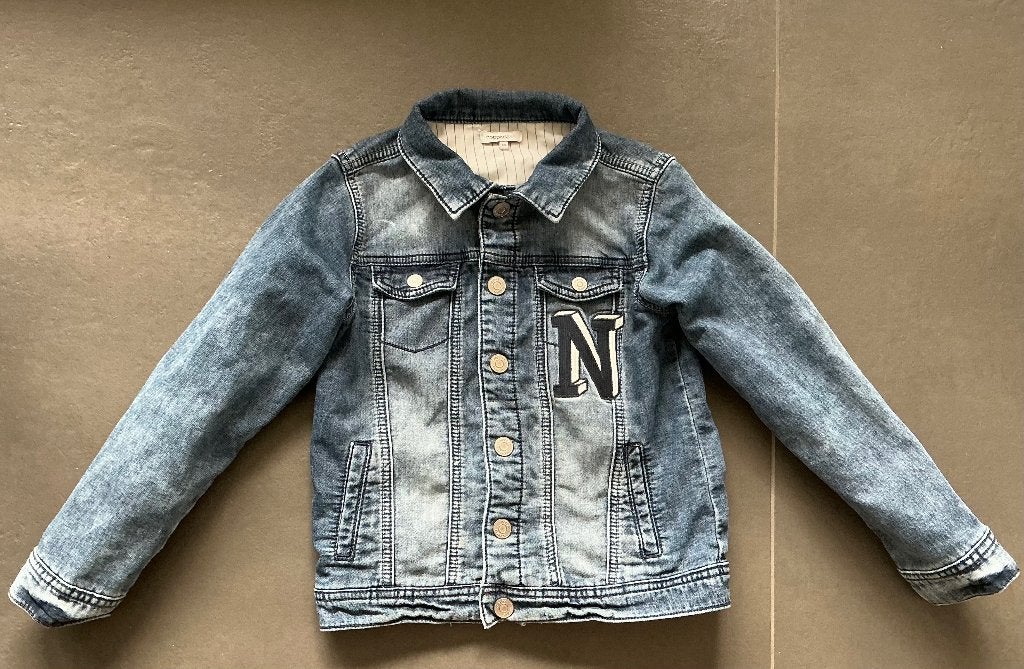 Noppies Kids, Spijkerstof jasje , maat 122, Kinderen en Baby's, Kinderkleding | Maat 122, Jongen of Meisje, Ophalen of Verzenden