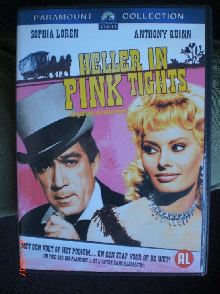 dvd Heller in Pink Tights Anthony Quinn Sophia Loren, Alle leeftijden, Ophalen of Verzenden, Zo goed als nieuw, 1940 tot 1960