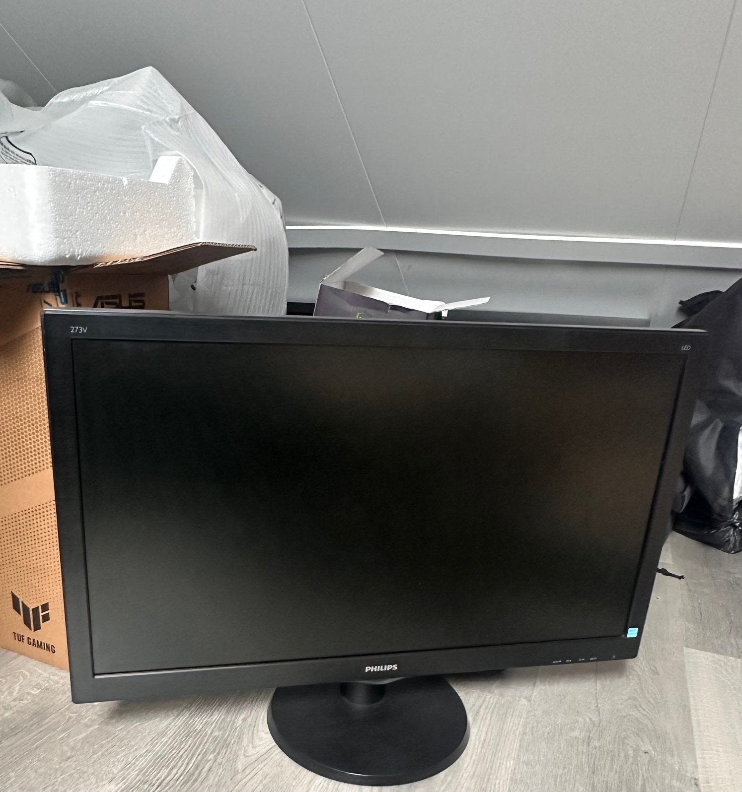 Philips monitor | 27 inch | Full HD | LCD | Zwart, Gebruikt, Full HD, Overige typen, 1 tot 2 ms
