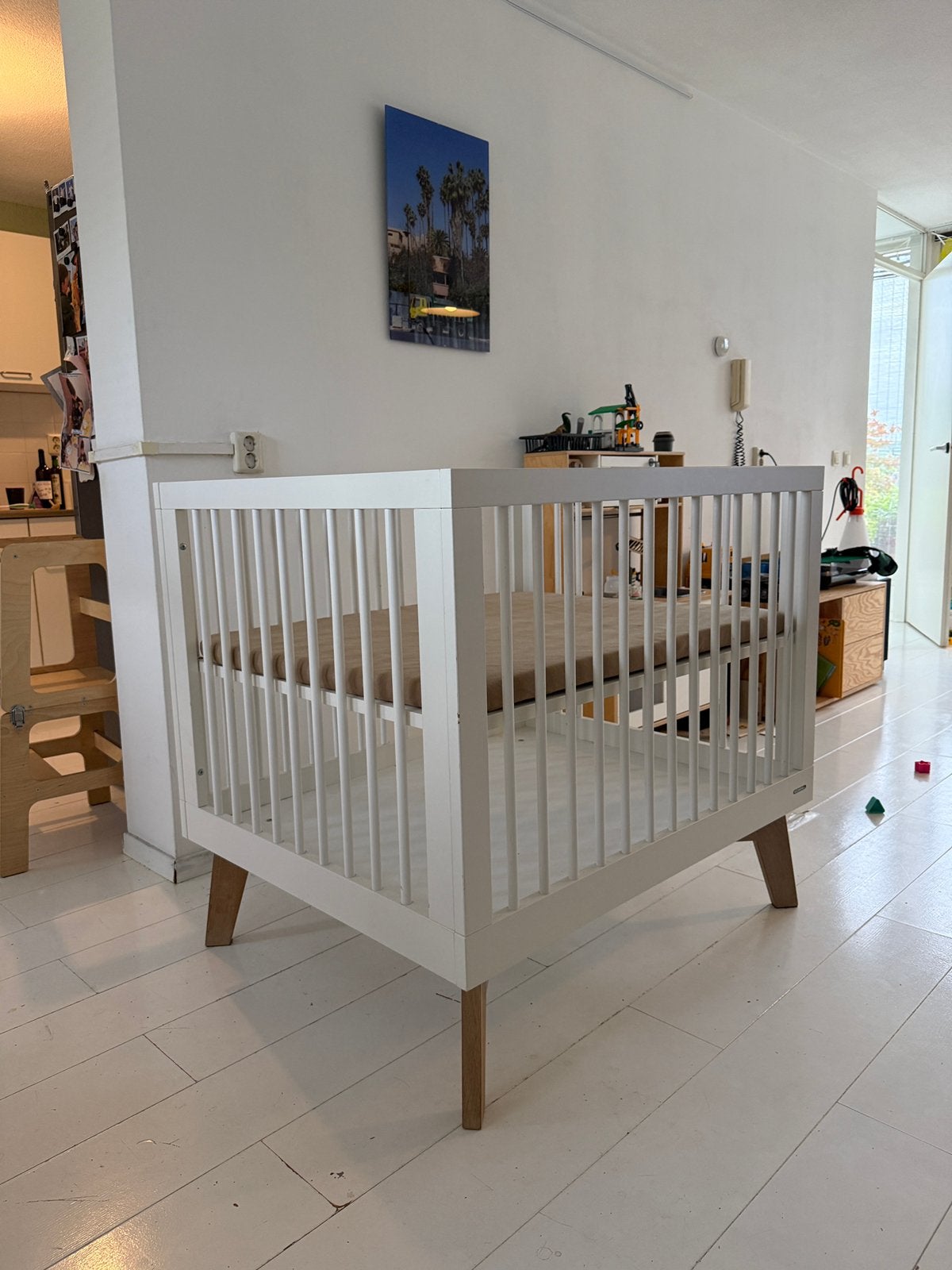 Kidsmill Sixties Box Wit Mat / Naturel, Ophalen, Gebruikt