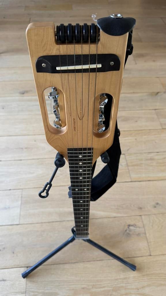Traveler Guitar Ultra-Light – Compacte reisgitaar, Ophalen of Verzenden, Gebruikt, Overige typen, Met (piezo-)element