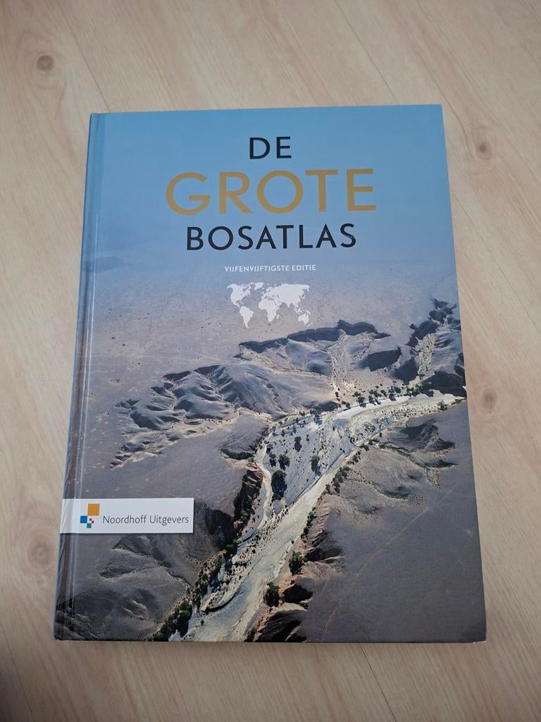 De Grote Bosatlas vijfenvijftigste editie, Bosatlas, 2000 tot heden, Ophalen of Verzenden, Zo goed als nieuw