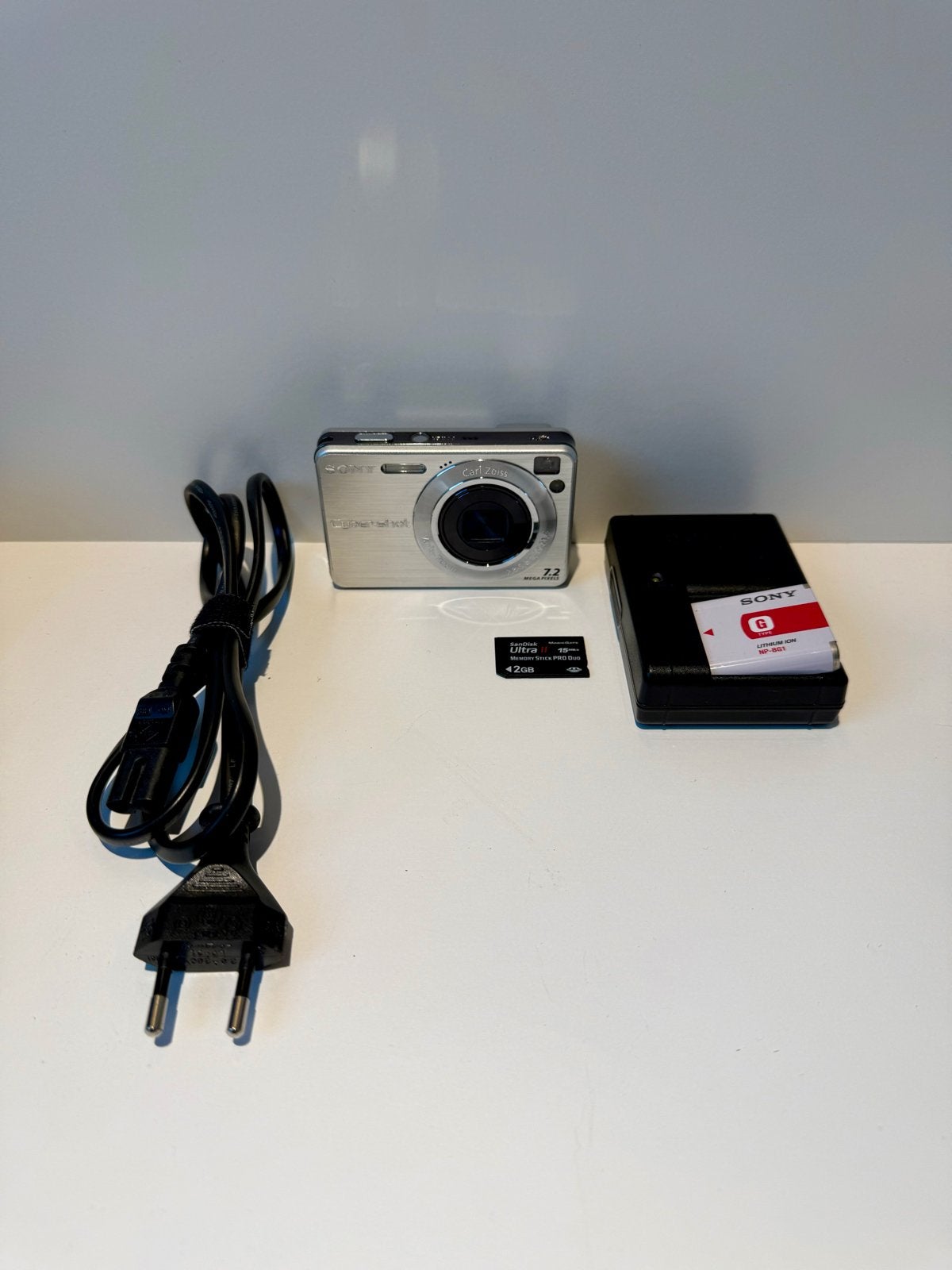 Sony Cyber-shot DSC-W110 Compactcamera 7.2 MP, Audio, Tv en Foto, Ingebouwde flitser, Gebruikt, Ophalen of Verzenden, Compactcamera