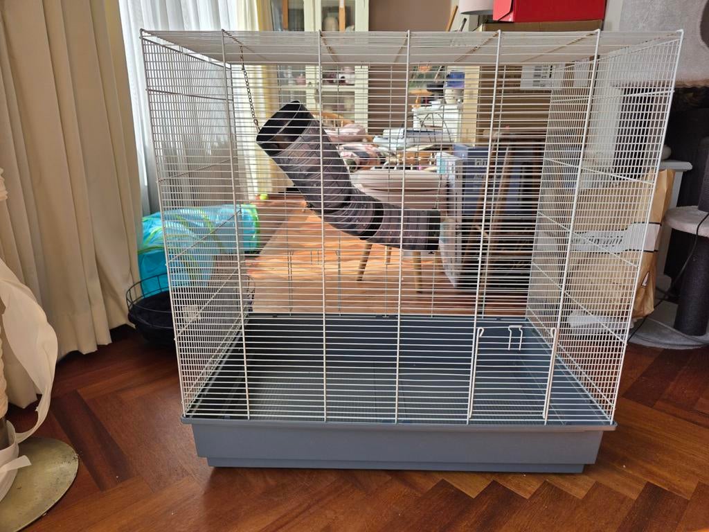 Ferplast ratten kooi, Dieren en Toebehoren, Ophalen, 75 tot 110 cm, Kooi, 90 cm of meer