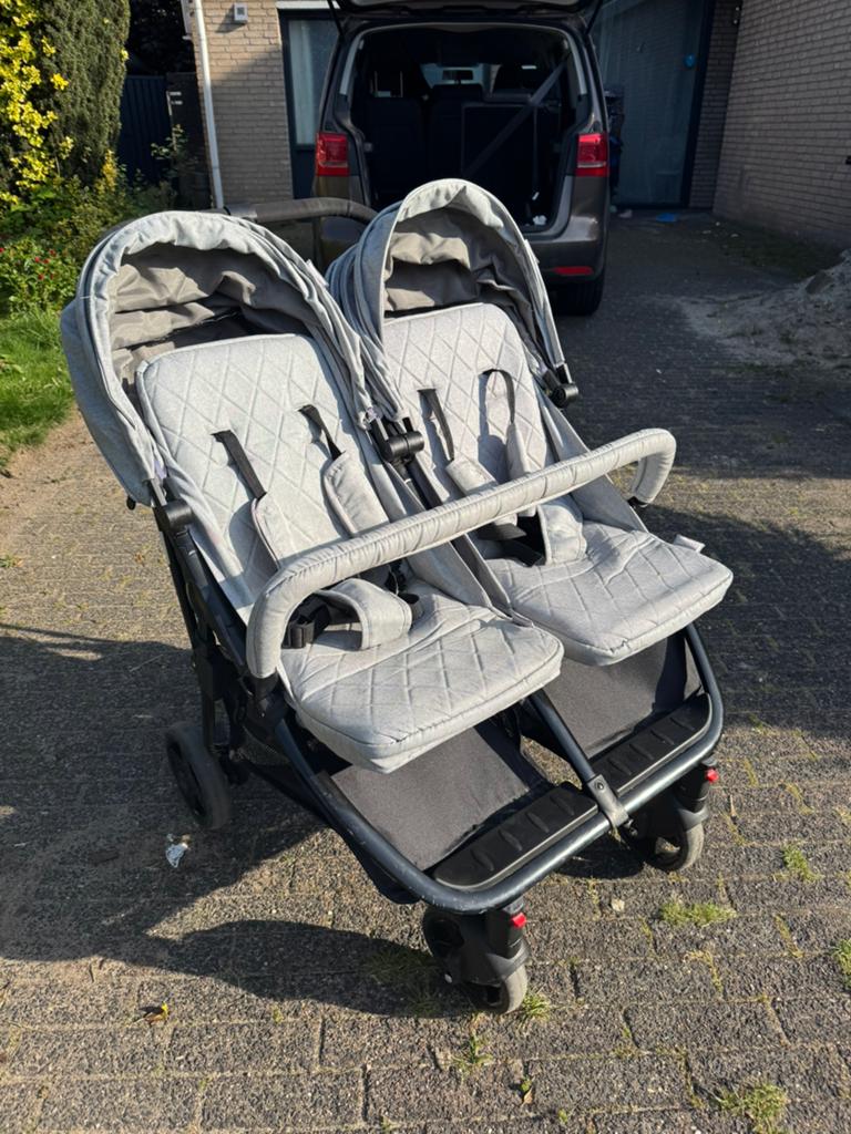 Duo buggy / kinderwagen, Ophalen of Verzenden, Zo goed als nieuw
