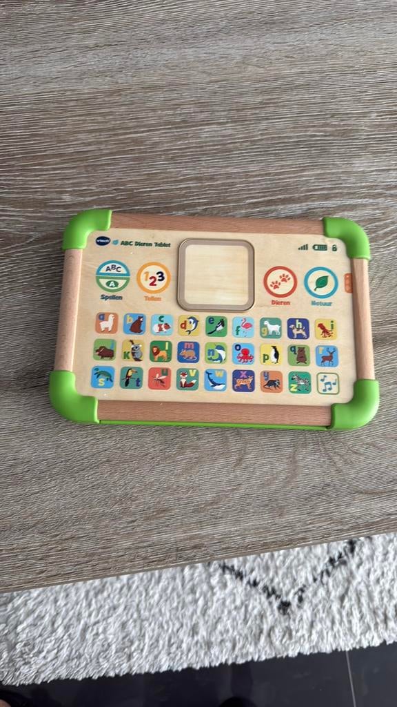 V tech ABC dieren tablet, Ophalen of Verzenden, Gebruikt, 2 tot 4 jaar