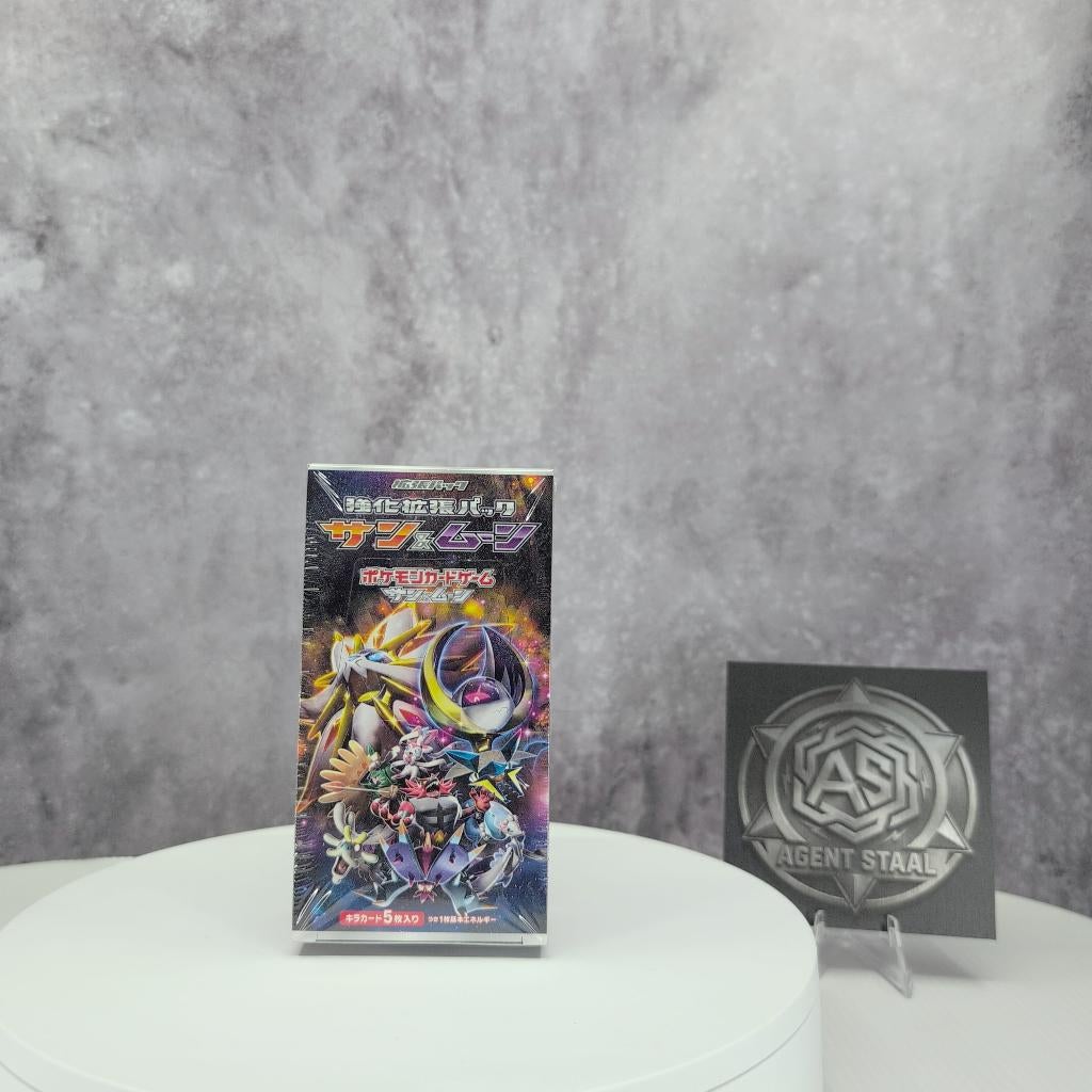 Pokémon Strength Expansion Pack SM1+ Sealed Box Japan #064, Ophalen of Verzenden, Nieuw, Boosterbox, Foil