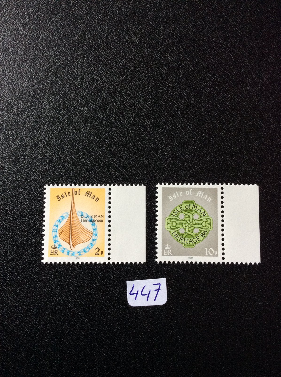 Isle of Man postzegels 1986 pfr Mi 311/12, Ophalen of Verzenden, Postfris
