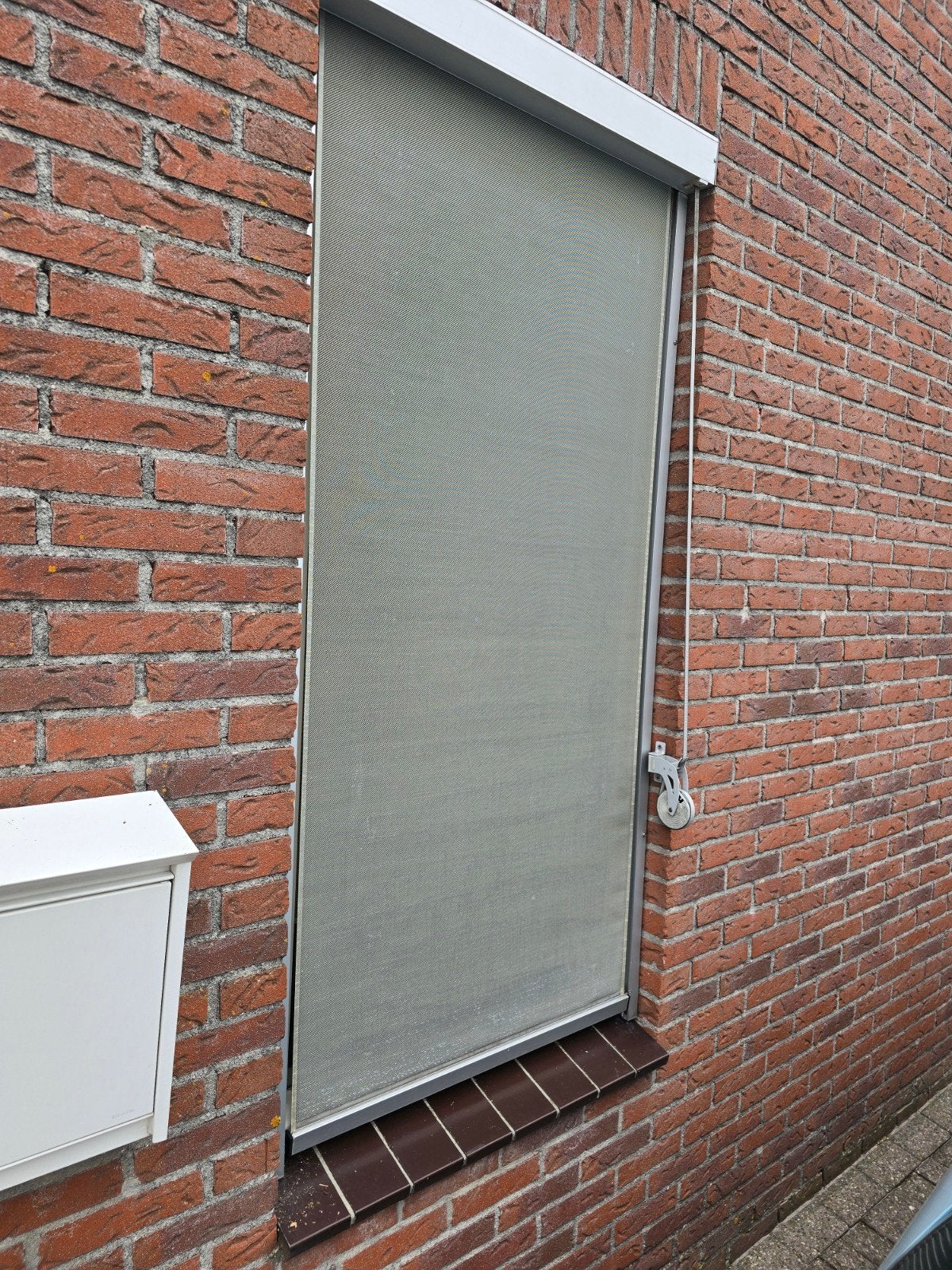 zonne screens, Ophalen, Gebruikt, Minder dan 100 cm, Wit