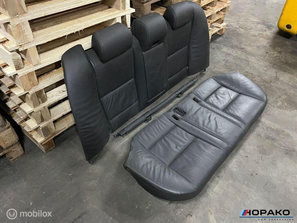 Achterbank BMW 5 serie E60 sedan | zwart leder, Auto-onderdelen, Interieur en Bekleding, Gebruikt, Einsteinlaan 5 rijswijk, Bmw