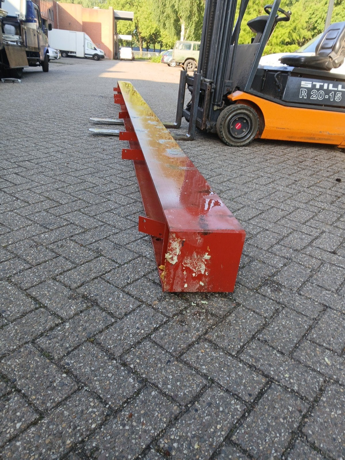IP balk H profiel 610 cm lang, 24x23x1 cm, Doe-het-zelf en Verbouw, Metalen, Gebruikt, Onbekend, Ophalen of Verzenden, Onbekend