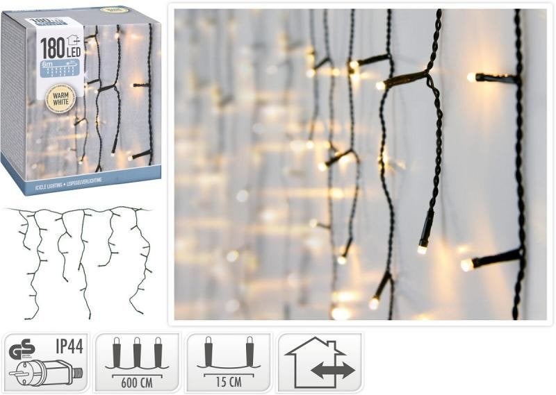Kerst IJspegel Verlichting 180 LED, Diversen, Ophalen, Nieuw