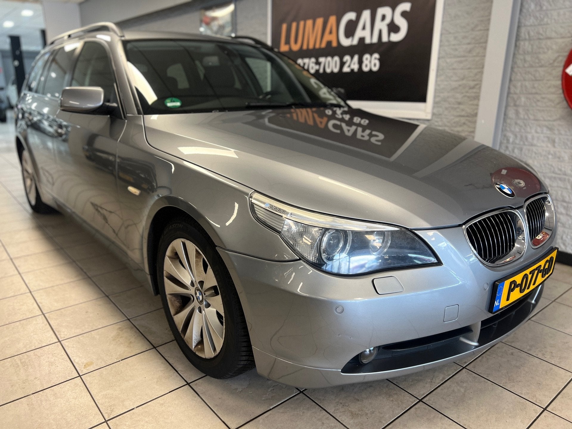 BMW 5-serie Touring 523i | Nieuwe APK | Automaat | Head up |, Auto's, BMW, Automaat, Achterwielaandrijving, 2497 cc, Leder en Stof