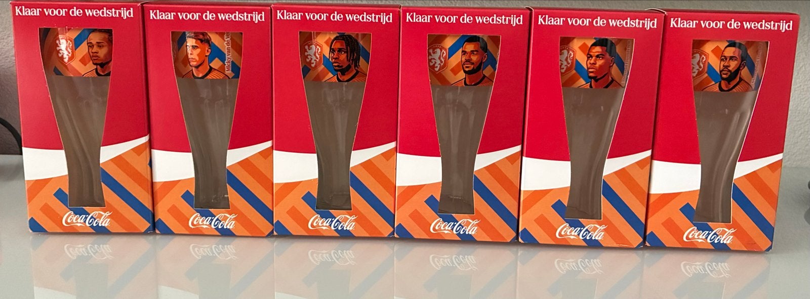 Coca-Cola WK 2026 Glazen Set - Klaar voor de wedstrijd, Verzamelen, Ophalen, Nieuw, Overige sporten, Overige typen