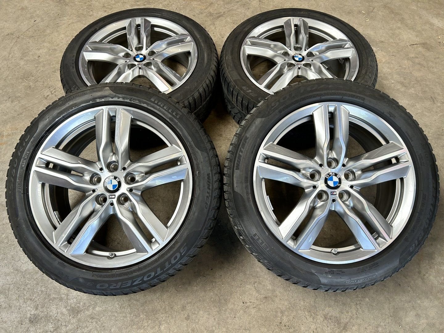 ✅ 18 inch originele velgen + winterbanden BMW X1 F48 X2 F39, Auto-onderdelen, 18 inch, Gebruikt, -, -