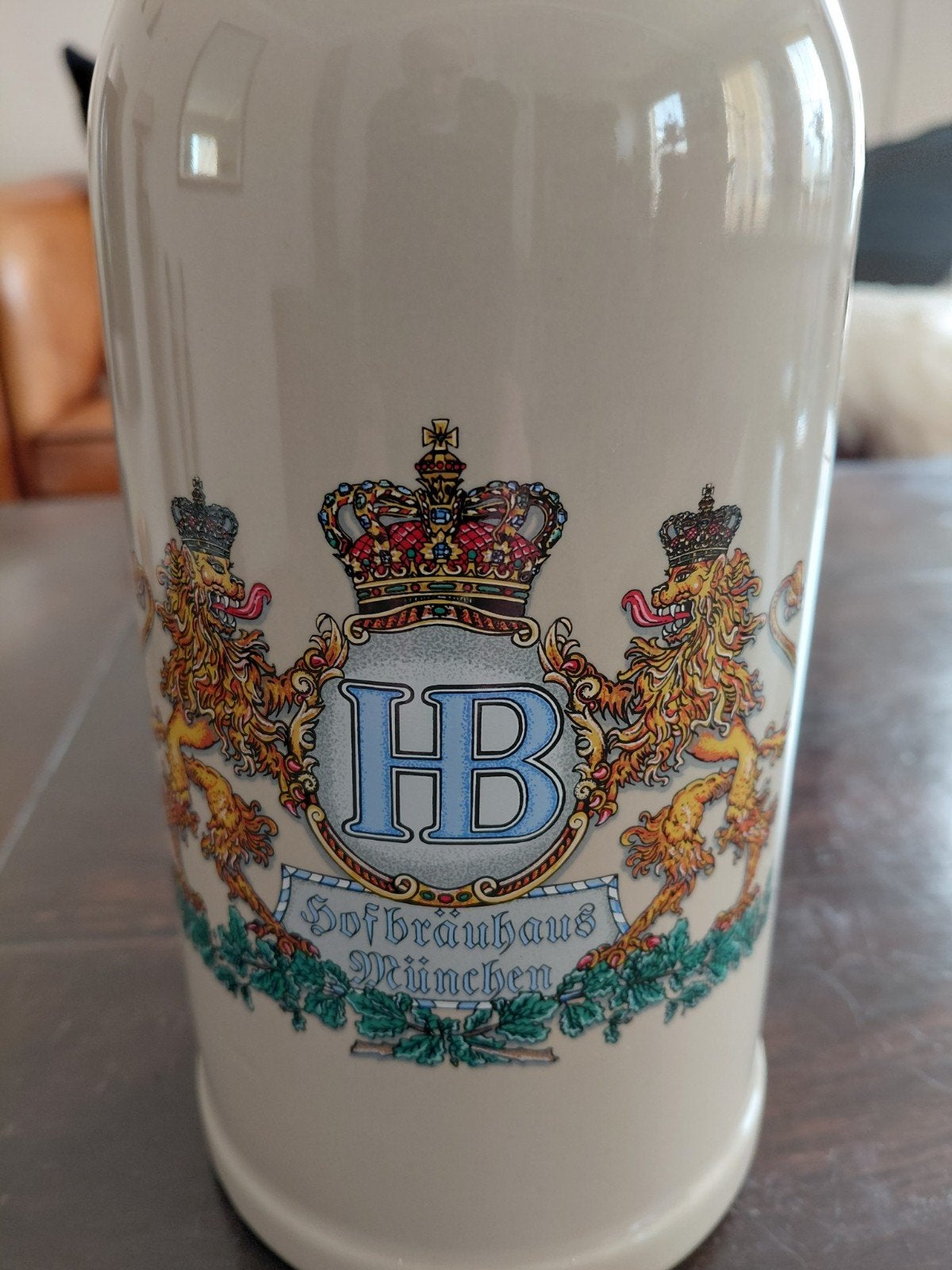 Vintage HB Hofbräuhaus München Bierpul, Ophalen of Verzenden