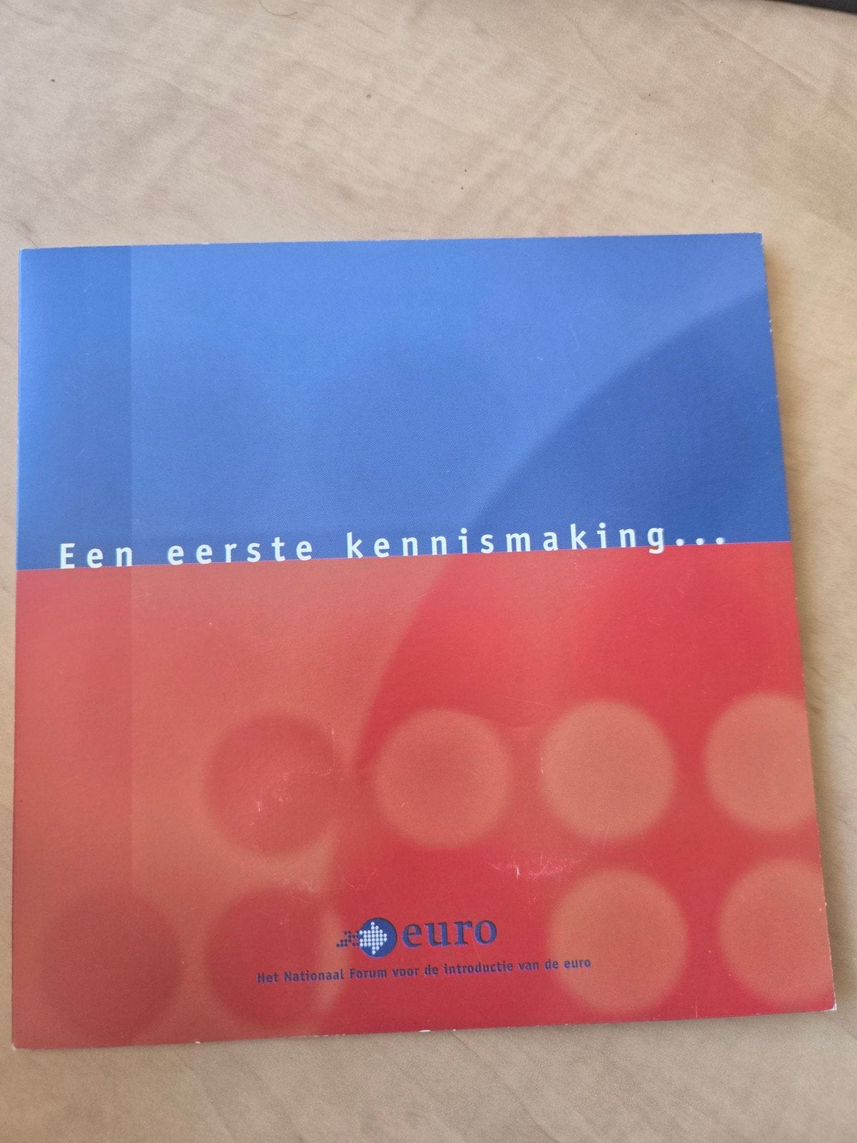 Eerste kennismaking met de euro - niet geseald, Ophalen of Verzenden, Overige landen, Overige waardes, Setje