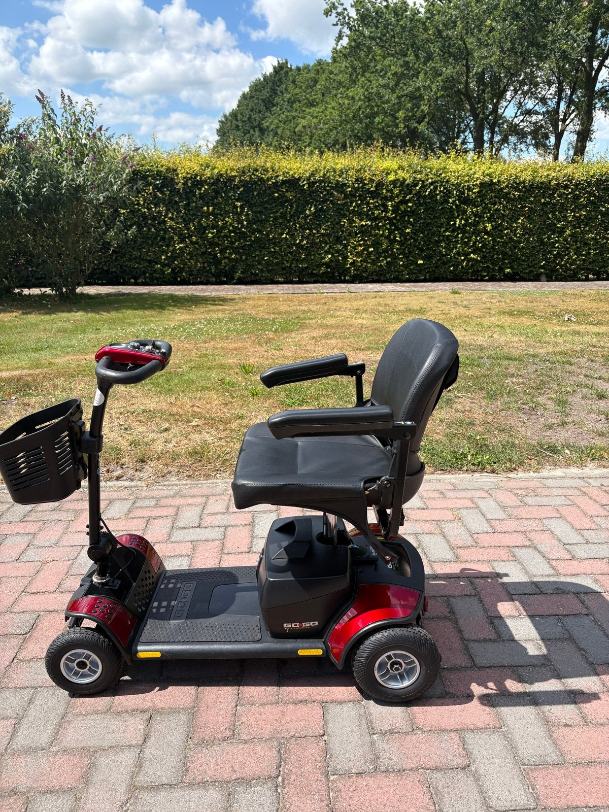 scootmobiel gogo elite traveller plus 4 wiel, Diversen, Ophalen, Gebruikt, Pride, 10 km/u of minder