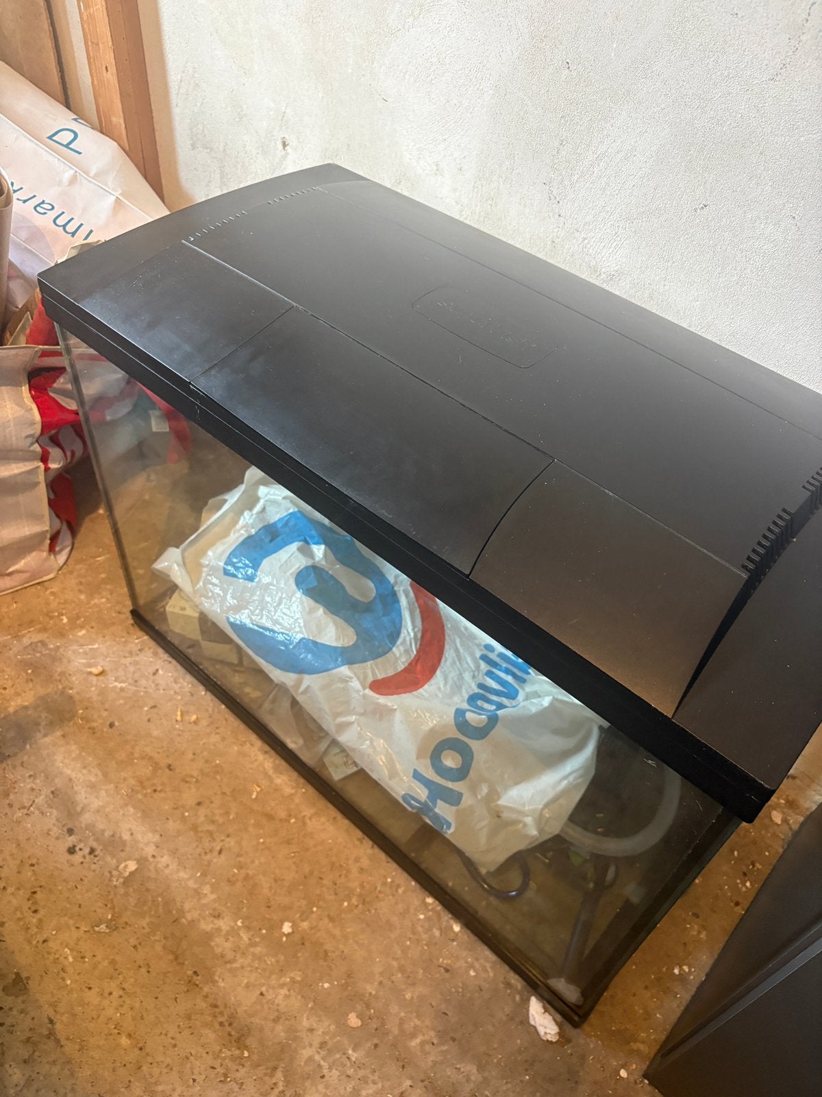 Superfish aquarium 100 Liter + toebehoren, Ophalen, Gebruikt, Leeg aquarium, Superfish