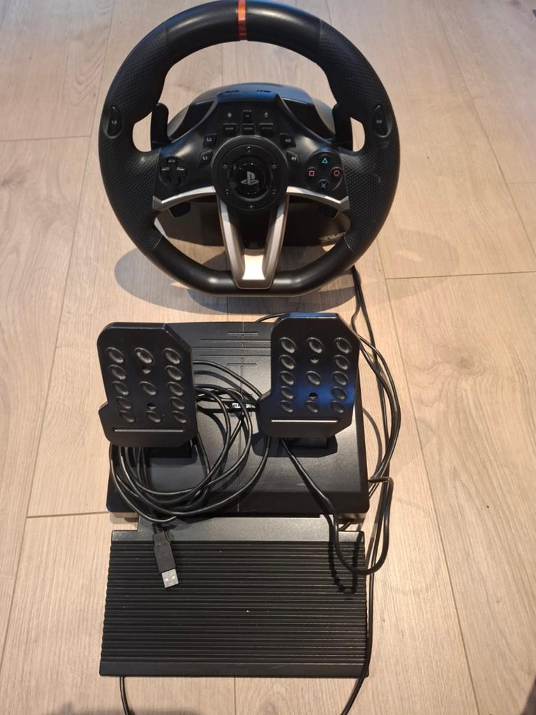 Thrustmaster hori racestuur met pedalen voor PlayStation, Ophalen of Verzenden