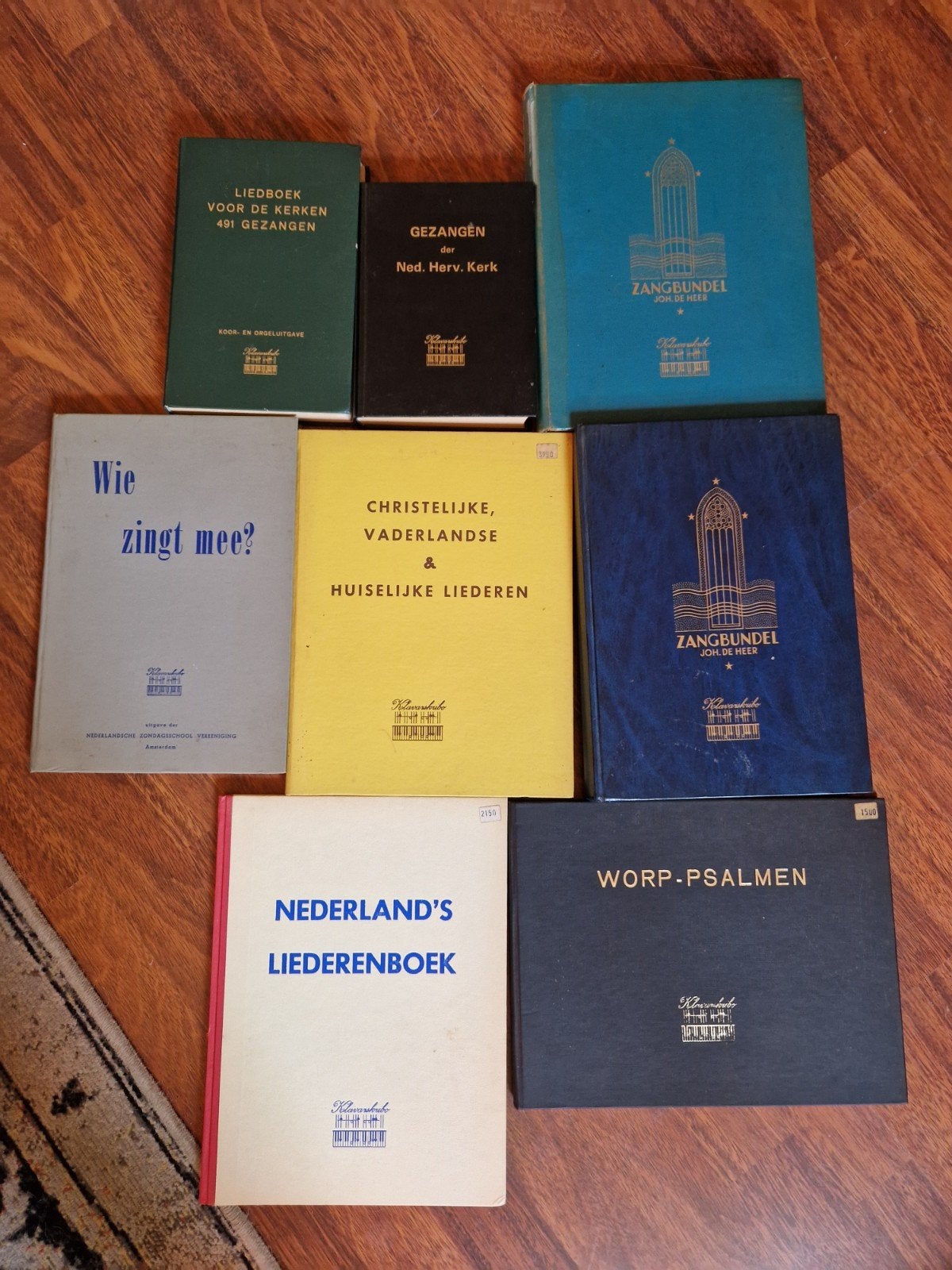 KLAVARSKRIBO christelijke liedboeken, Ophalen of Verzenden, Gelezen