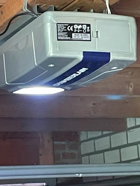 Chamberlain electrische garagedeur opener (compleet)., Ophalen, 120 cm of meer, Overige typen, Minder dan 200 cm