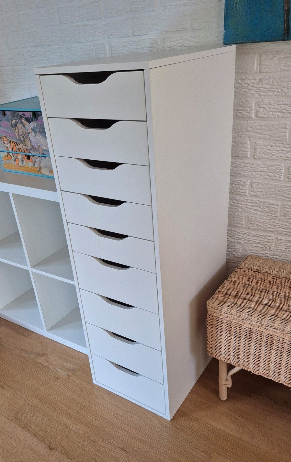 Ikea alex ladenblok, Ophalen