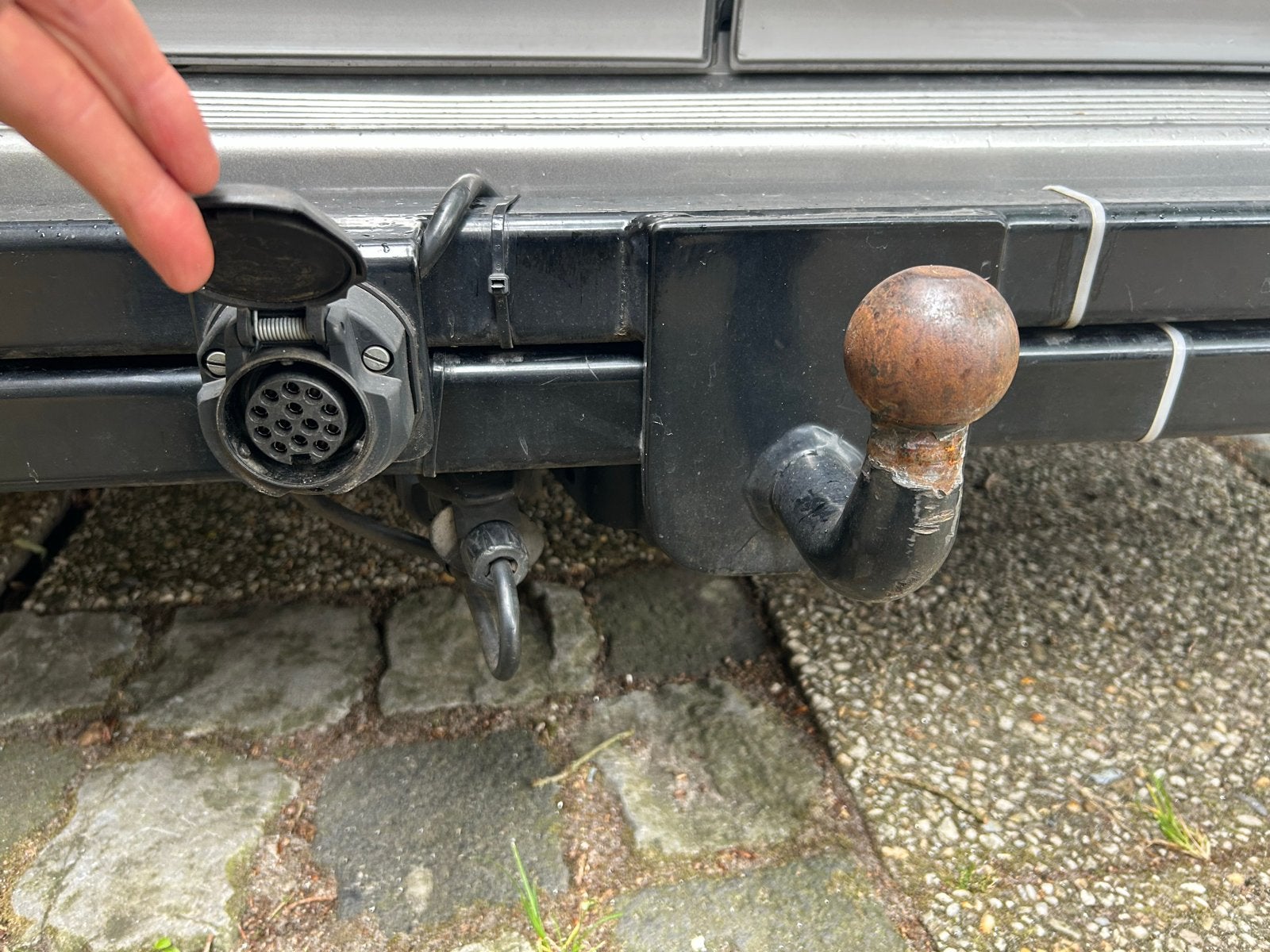 Zwenkarm Trekhaak 13-polig voor Fiat Ducato/Citroën Camper, Ophalen, Gebruikt