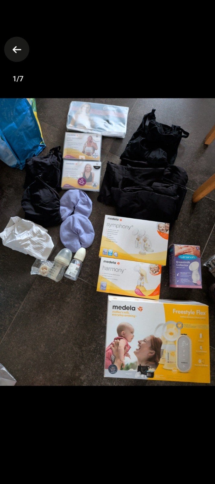 Groot baby moeder pakket
Voedings bhs maat l Zwart
Voedings, Ophalen of Verzenden, Zo goed als nieuw