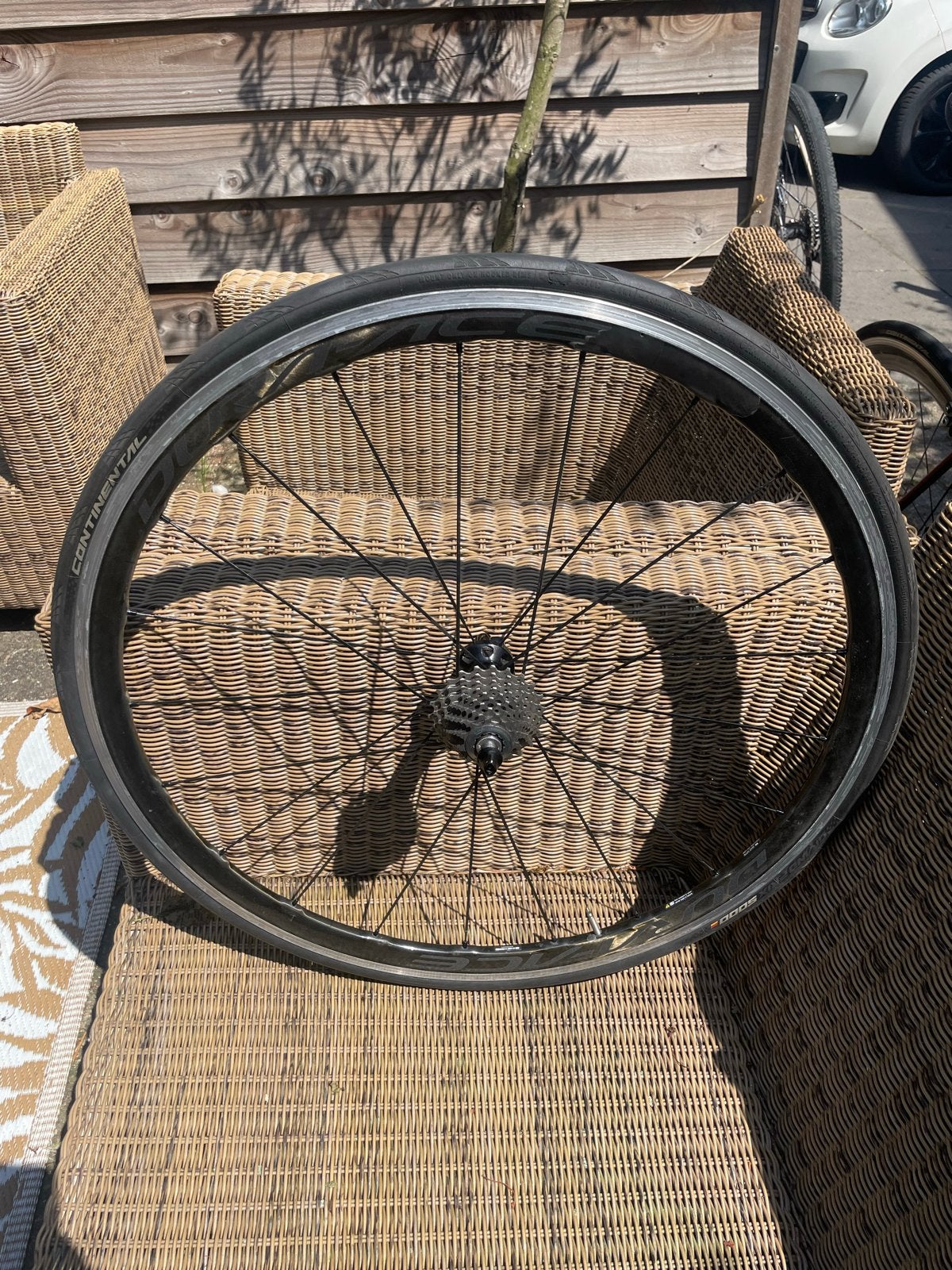 Dura Ace WH R-9100 wielset. 35mm, Fietsen en Brommers, Fietsonderdelen, Gebruikt, Aluminium, Racefiets, Ophalen
