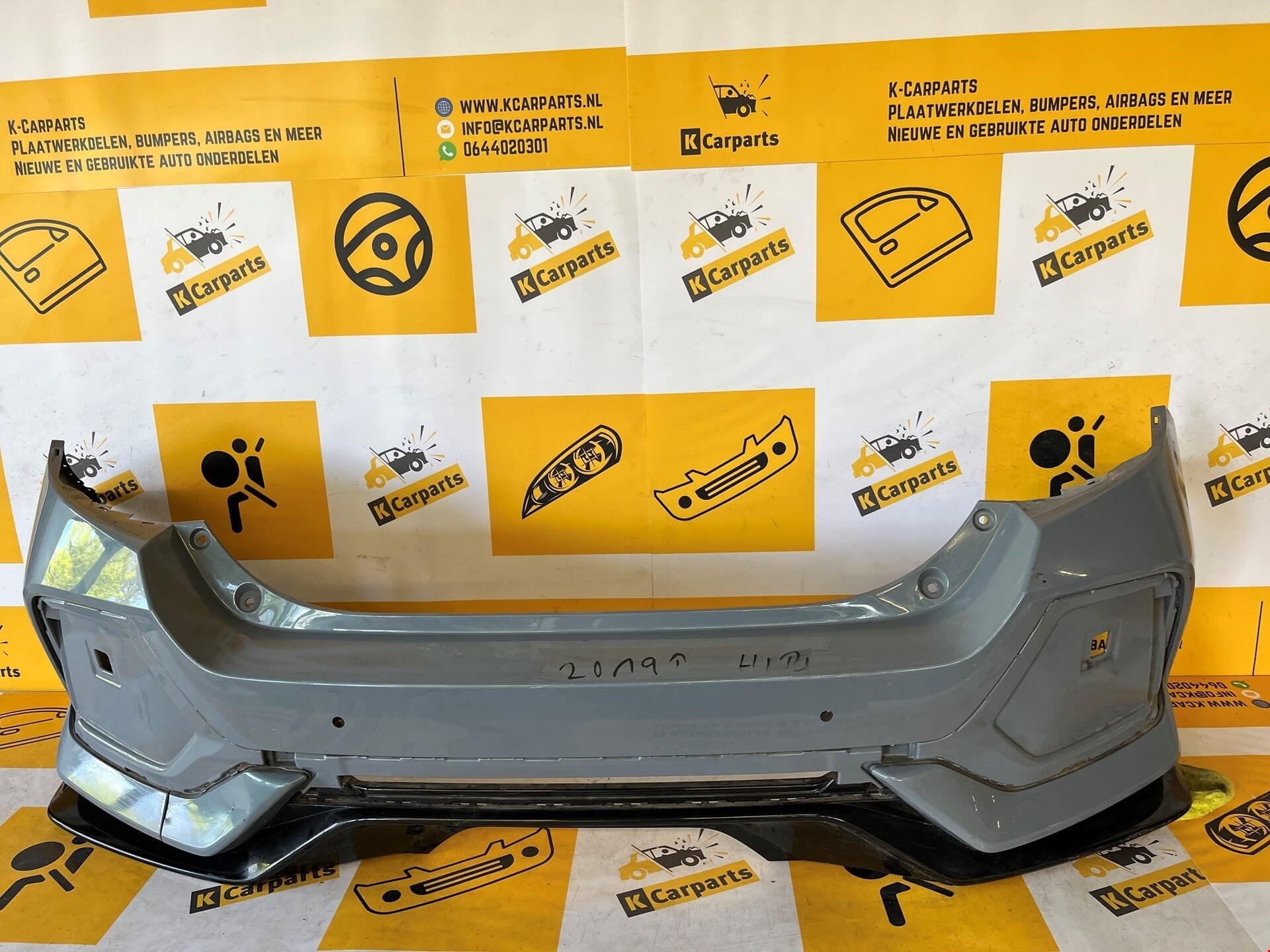 Achterbumper Honda Civic 2017-2023 origineel bumper 71502-TG, Fabrikantstraat 1
1000 AA  Amsterdam, NL, Ophalen of Verzenden, Achter