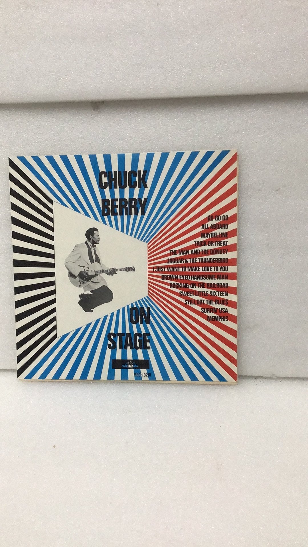 Chuck Berry On Stage LP - Rock-'n-Roll Klassieker, Cd's en Dvd's, Gebruikt, Ophalen of Verzenden, Rock-'n-Roll, 12 inch