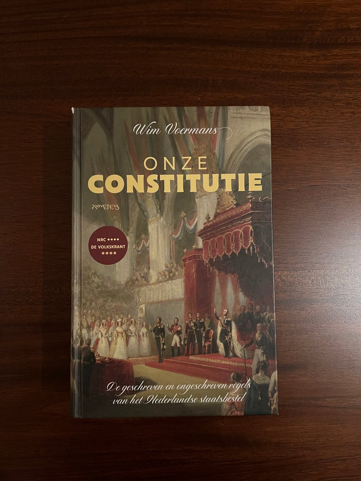 Onze Constitutie - Wim Voermans (4e druk), Ophalen of Verzenden, Gelezen, Politiek en Staatkunde