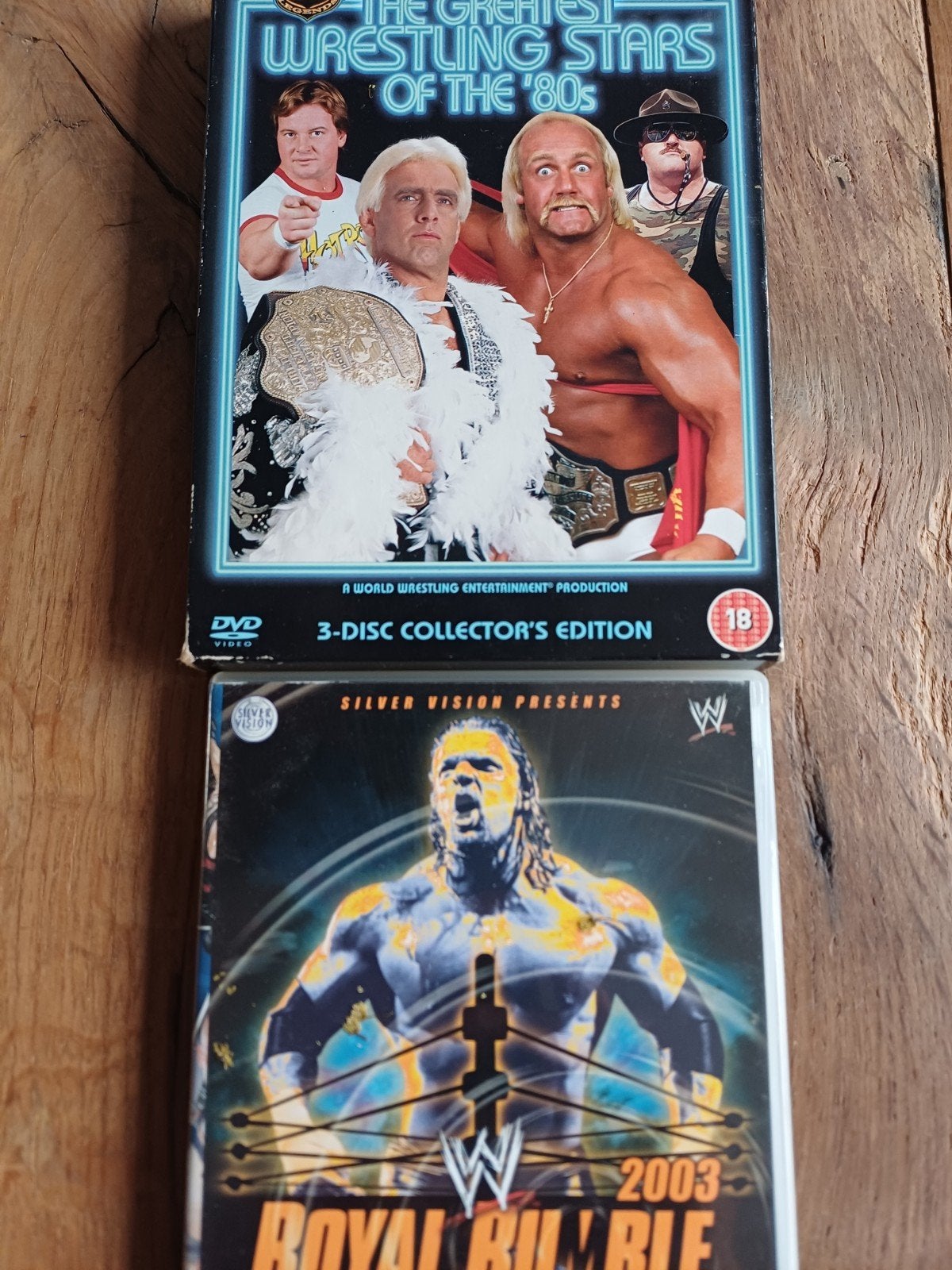 WWE Royal Rumble 2003 & The Greatest Wrestling Stars '80s, Vanaf 18 jaar, Ophalen of Verzenden, Inclusief doosje, Gebruikt