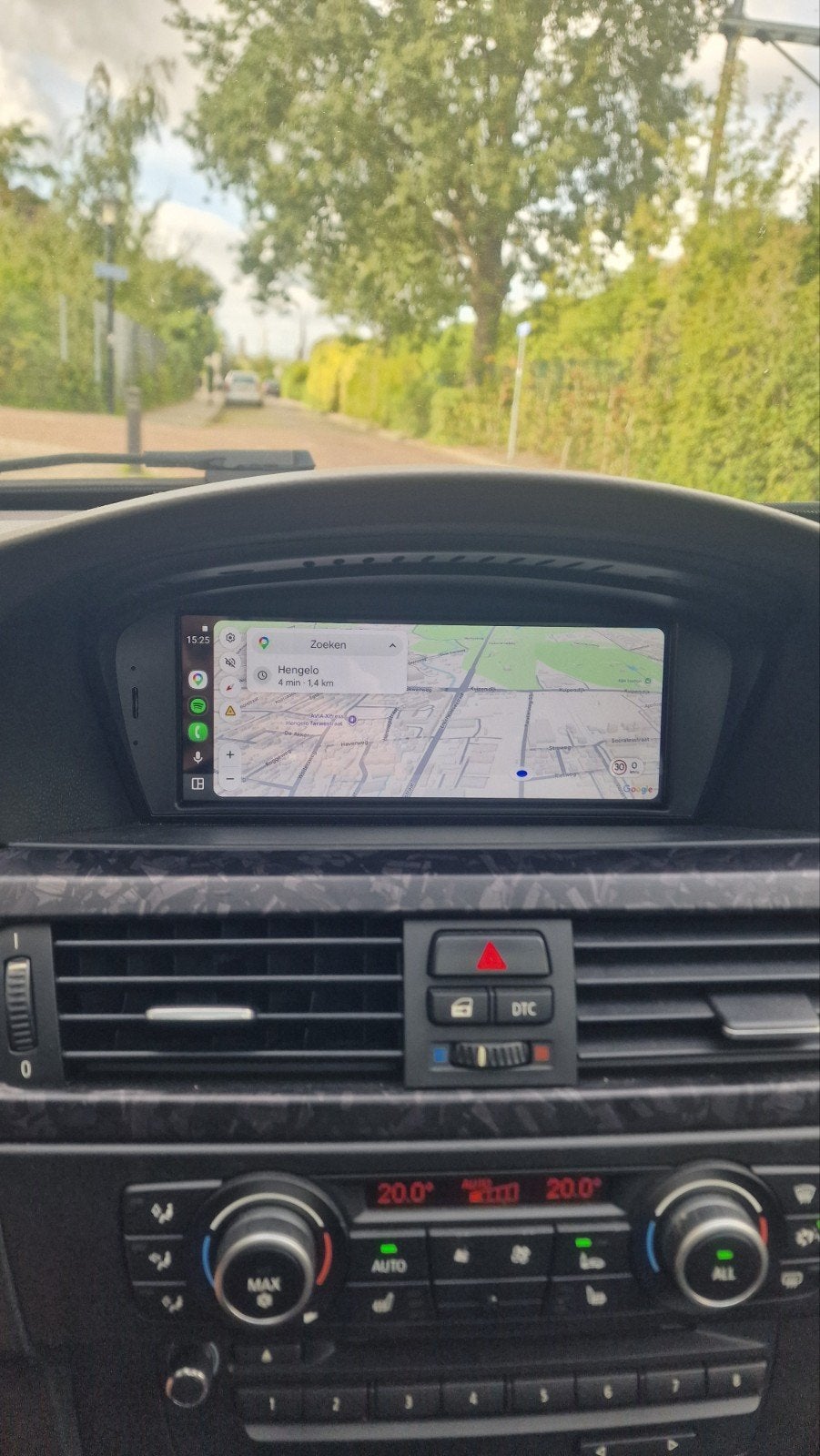 Android scherm BMW E90/E91 – CIC – compleet pakket, Ophalen of Verzenden, Zo goed als nieuw