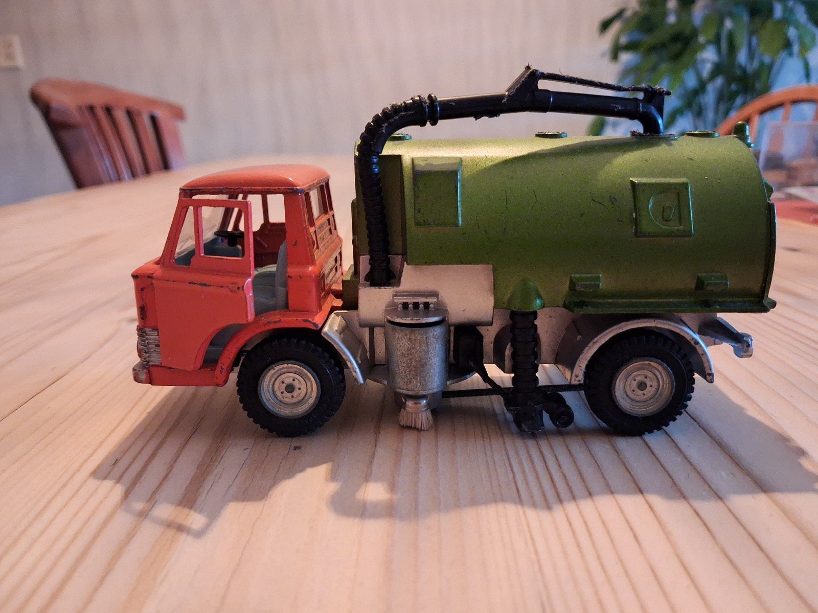 Dinky Toys Road sweeper, Ophalen of Verzenden, Gebruikt, Auto, Dinky Toys