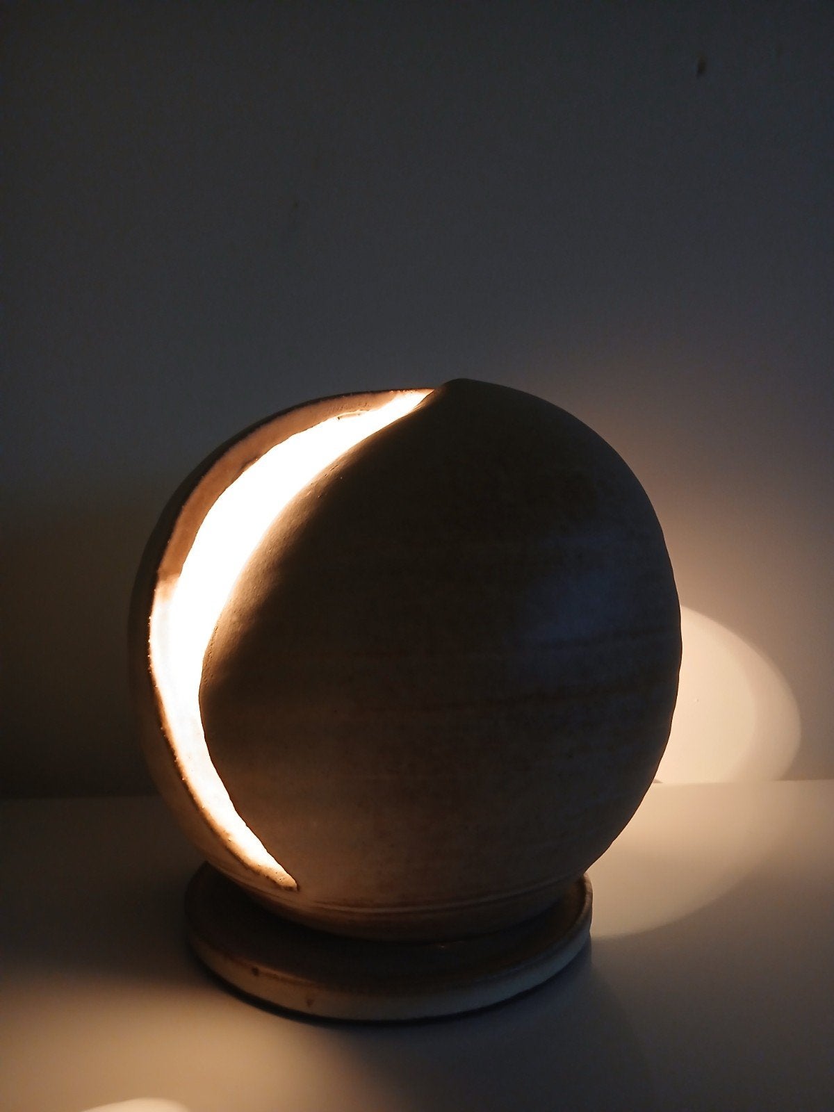 Keramieken design lamp van Freek Berends (1945-2025), Ophalen of Verzenden