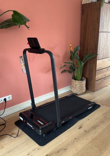 Loopband Moovv + Hometrainer, Ophalen, Zo goed als nieuw, Hometrainer