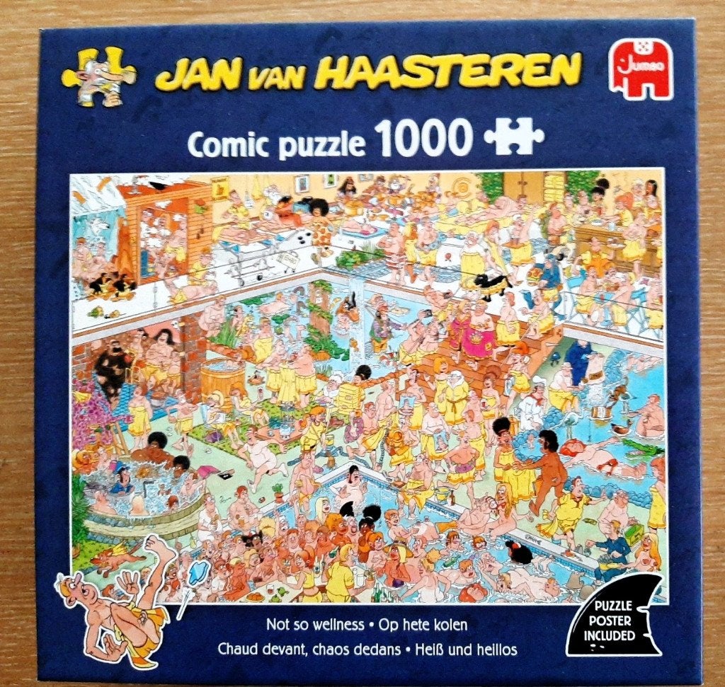 Jan van Haasteren puzzel 'Op hete kolen', Ophalen of Verzenden, 500 t/m 1500 stukjes, Nieuw, Legpuzzel