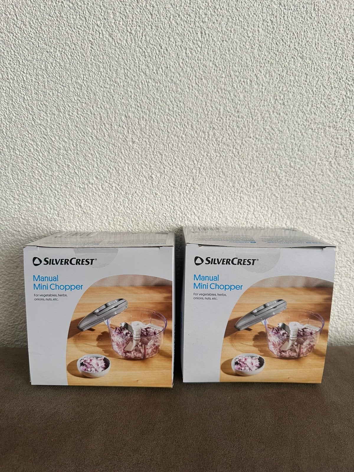 Nieuw: Silvercrest mini hakmolen ( 2 keer ), Overige typen, Kunststof, Nieuw, Ophalen of Verzenden